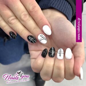nails4you nails4youblog black and white manicure pedicure nails άσπρο και μαύρο περιποίηση άκρων φροντίδα mailcra nailtips nailideas, ιδέες, μανικιούρ πεντικιούρ