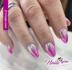 ombre nails ideas metallic nails 4 you blog manicure pedicure evgenikos group χρυσό μαύρο glitter latte nude party vibes γαλακτερό λευκό ημιμόνικο ακρυλικό τζελ άκρυτζελ μανικιούρ πεντικιούρ πρόταση 