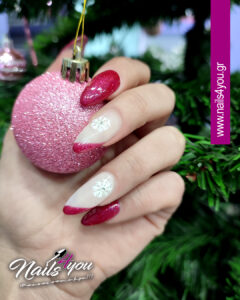nails 4 you blog manicure pedicure evgenikos group xmas nails festive season sparkly manicure pedicure christmas manicure purple blue grey glitter μπλε γκρι μωβ φούξια metallic